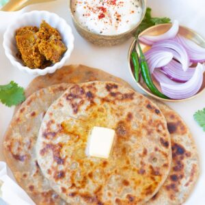 Pyaz Paratha & Dahi